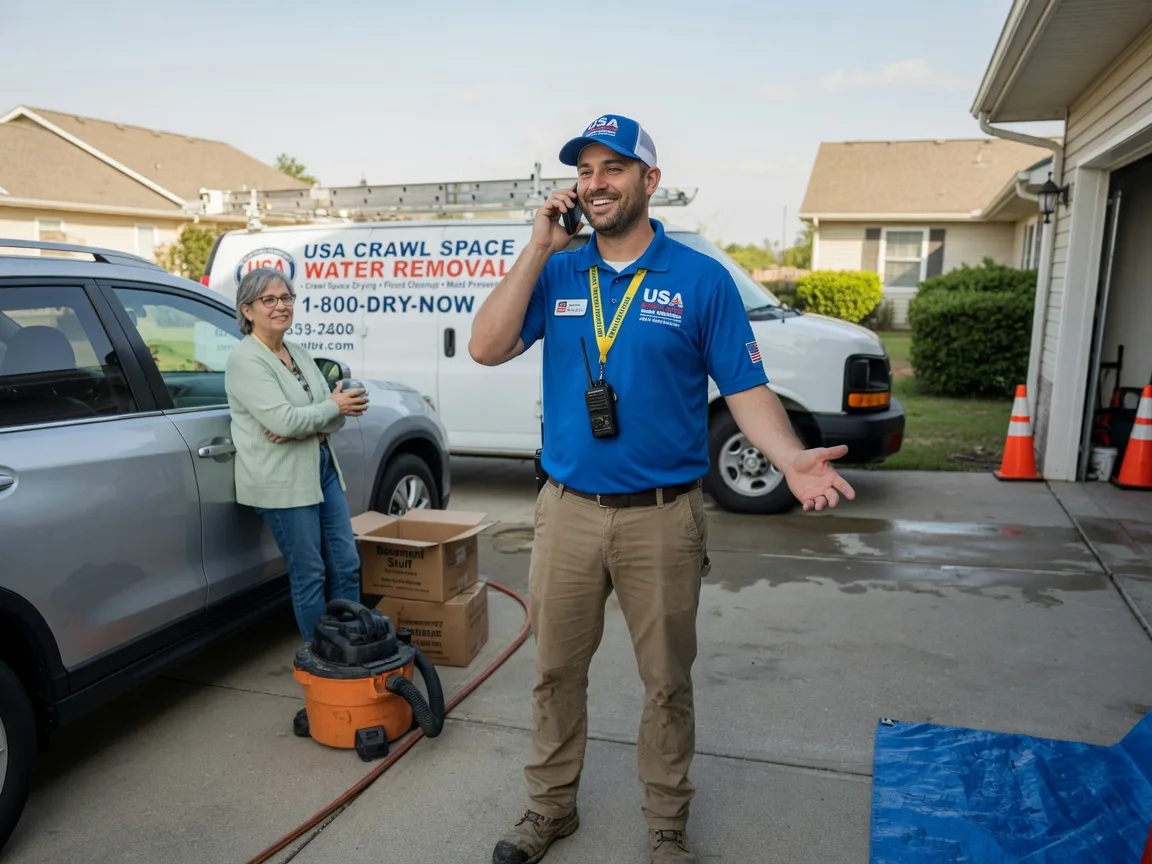 Crawl Space Water Removal Landis, NC FAQs